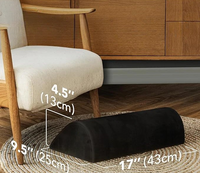 Everlasting Comfort Fotstöd för Skrivbord – Minnesskumskudde för Kontor, Spel och Hemmakontor