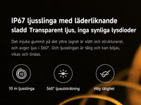NexTool Camping LED-ljusslinga – Vattentålig & Dekorativ