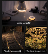 NexTool Camping LED-ljusslinga – Vattentålig & Dekorativ