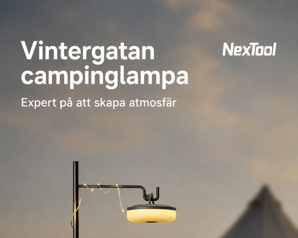 NexTool Camping LED-ljusslinga – Vattentålig & Dekorativ