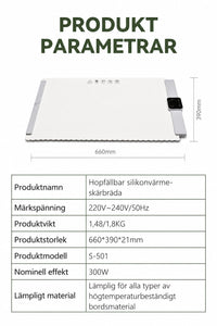PowerCook 1500W Induktionshäll — Snabb, Energismart & Stilren Inbyggnadslösning för Köket