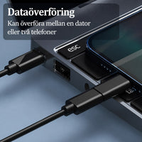 Multikabel Snabbladdningsadapter – Allt-i-ett-lösning för laddning & dataöverföring