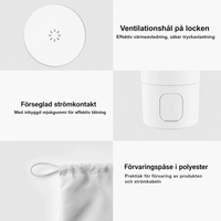 Bärbar Elektrisk Värmekopp – Varm Dryck När Du Vill